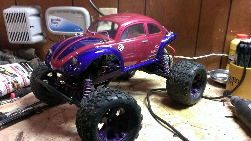 rustler baja bug body